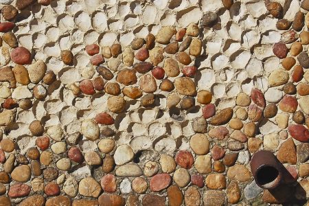 Mur de galets