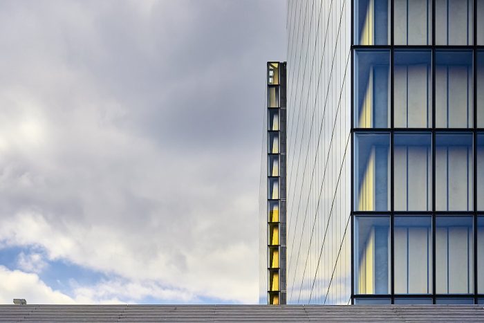 photographie abstraite d'architecture graphique