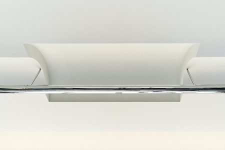 Photographie abstraite d’architecture, luminaire minimaliste abstrait