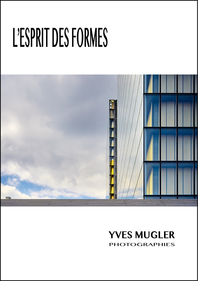 Affiche expo photo l'esprit des formes de Yves Mugler