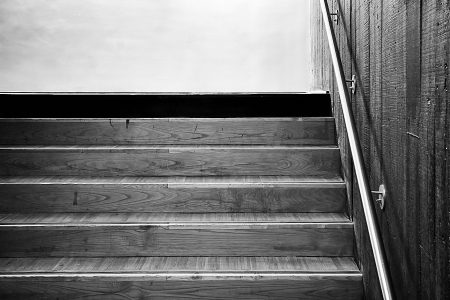 Point de vue graphic d'un escalier